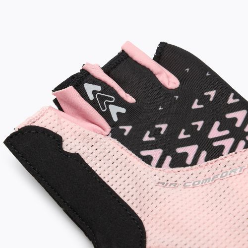 Moteriškos dviračių pirštinės ATTABO Vito WMNS gel shock proof rožinės/juodos
