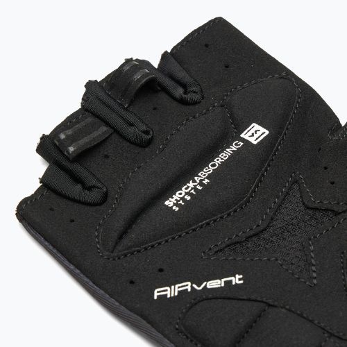Dviračių pirštinės ATTABO Kinu Pro shock absorbing system juodos