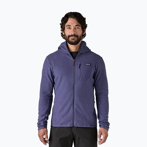 Vyriškas žygio džemperis Patagonia R1 Air Full-Zip solstice purple