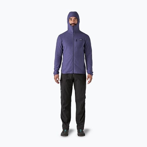 Vyriškas žygio džemperis Patagonia R1 Air Full-Zip solstice purple