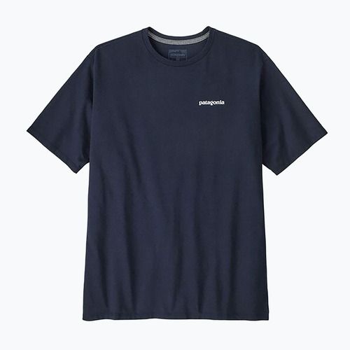 Vyriški marškinėliai Patagonia P-6 Logo Responsibili-Tee new navy