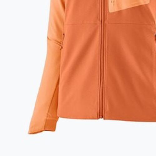 Moteriška softshell striukė Patagonia R1 CrossStrata Hoody rock melon