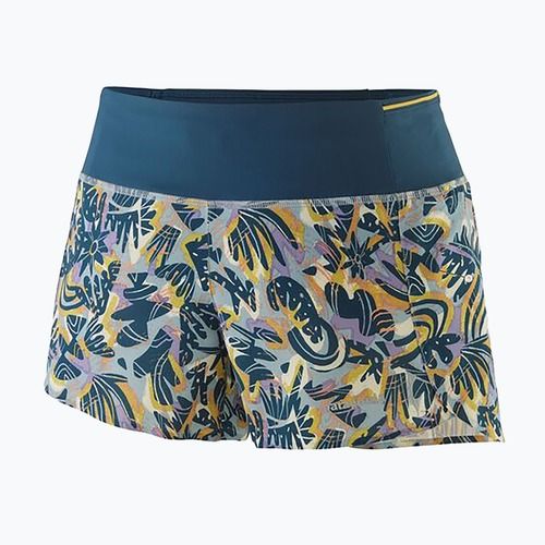 Moteriški šortai Patagonia Strider Pro 3 1/2" wild botanist/thermal blue