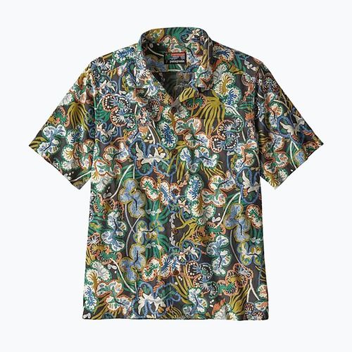 Patagonia vyriški marškinėliai Tidal Threads Camp undersea/ink juoda