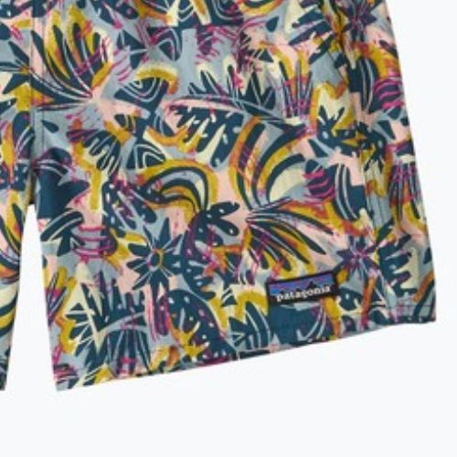 Moteriški šortai Patagonia Baggies 5" wild botanist/tidal teal