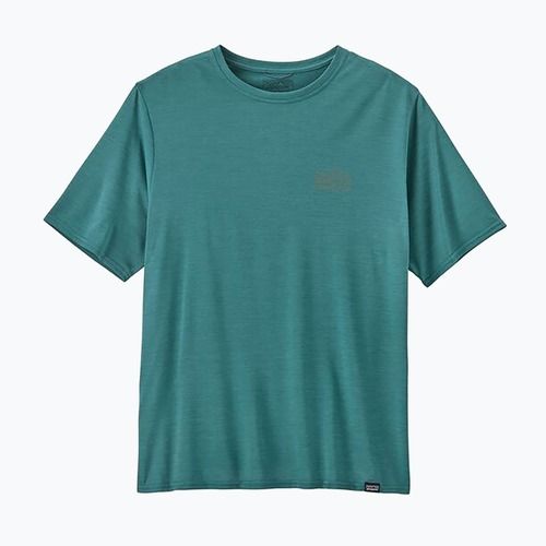 Vyriški marškinėliai Patagonia Cap Cool Daily Graphic Shirt strataspire/wetland blue x-dye