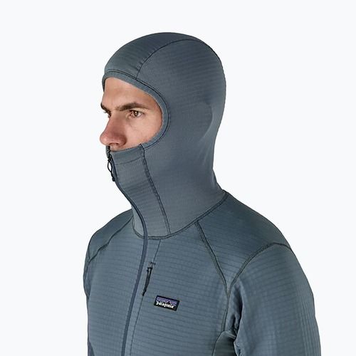 Vyriška Patagonia R1 Hybrid Pullover Softshell striukė utility blue