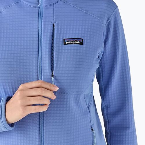 Moteriška softshell striukė Patagonia R1 Hybrid abundant blue