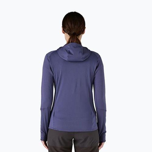 Moteriška softshell striukė Patagonia R1 Hybrid Pullover Hoody solstice purple