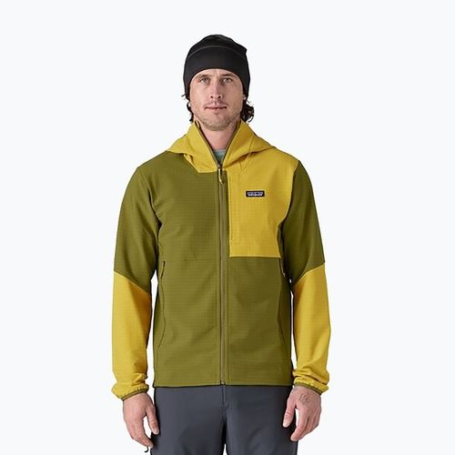Vyriškas džemperis Patagonia R1 TechFace Hoody graze green