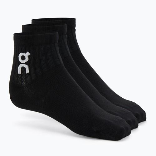 Kojinės On Logo Sock Mid 3 poros black