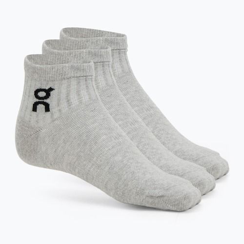 Kojinės On Logo Sock Mid 3 poros heather gray
