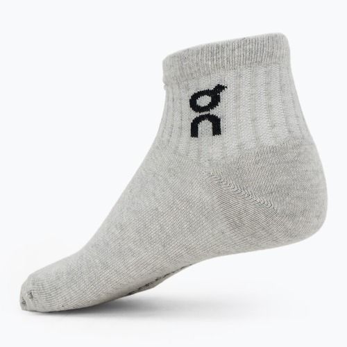 Kojinės On Logo Sock Mid 3 poros heather gray