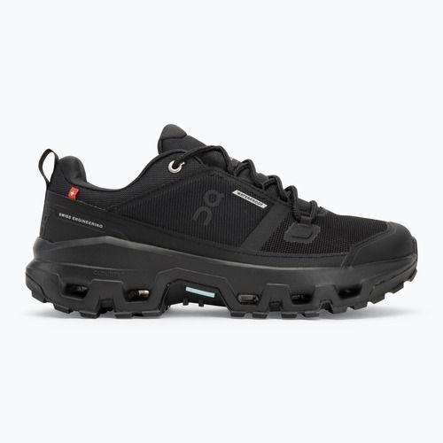 Vyriški batai On Cloudrock Low Waterproof black/black