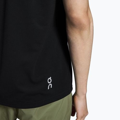 Vyriški bėgimo marškinėliai On On Run-T black