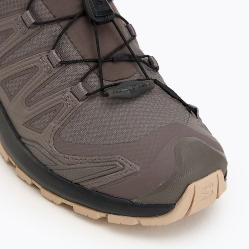 Moteriški bėgimo batai Salomon XA Pro 3D V9 GTX plum kitten/black/gul