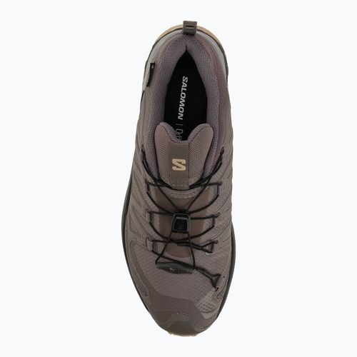 Moteriški bėgimo batai Salomon XA Pro 3D V9 GTX plum kitten/black/gul
