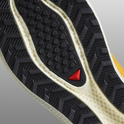 Vyriški bėgimo bateliai Salomon Aero Blaze 3 GRVL spicy mustard/vanilla ice/nautical blue