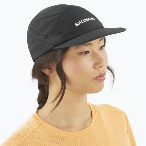 Kepuraitė su snapeliu Salomon SHAKEout 7 Panel deep black