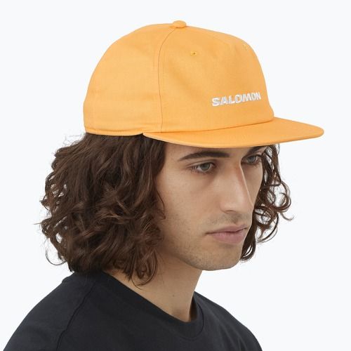Kepuraitė su snapeliu Salomon Flat apricot