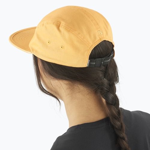 Kepuraitė su snapeliu Salomon 5 Panel warm apricot