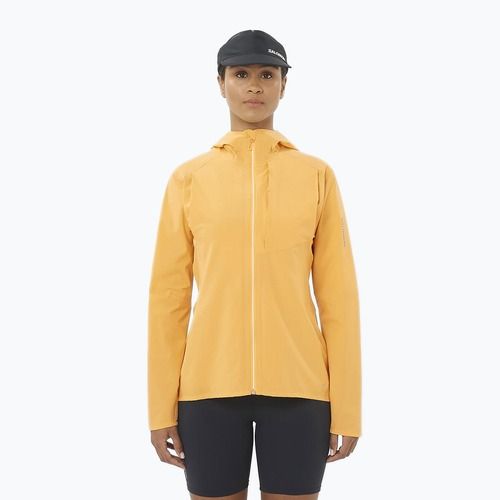 Moteriška bėgimo striukė Salomon Bonatti Trail warm apricot