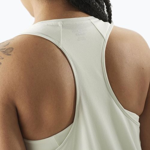 Moteriškas bėgimo tank topas Salomon SHAKEout Core Tank icicle