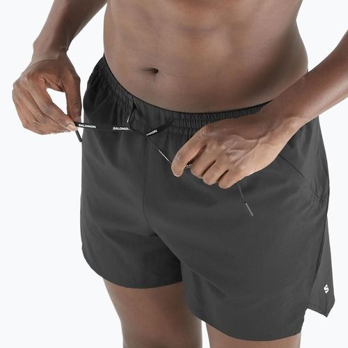 Vyriški bėgimo šortai Salomon SHAKEout Core 5" deep black