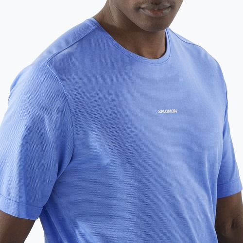 Vyriški bėgimo marškinėliai Salomon SHAKEout Core ultramarine
