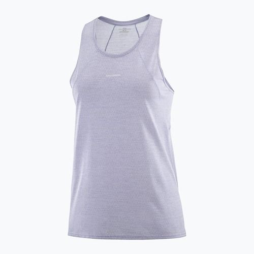 Moteriškas bėgimo tank topas Salomon SHAKEout Air Tank cosmic sky