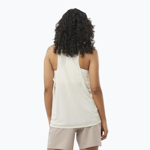 Moteriškas bėgimo tank topas Salomon SHAKEout Air Tank icicle