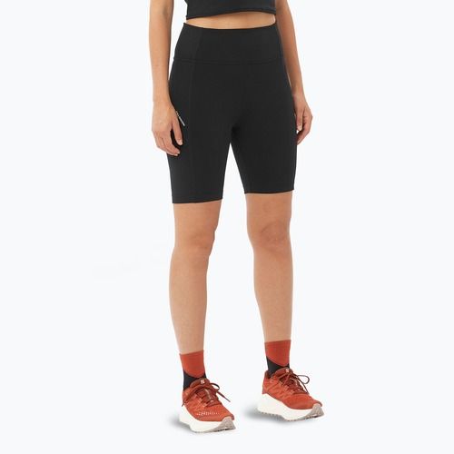 Moteriški bėgimo šortai Salomon SHAKEout Bliss 8" deep black