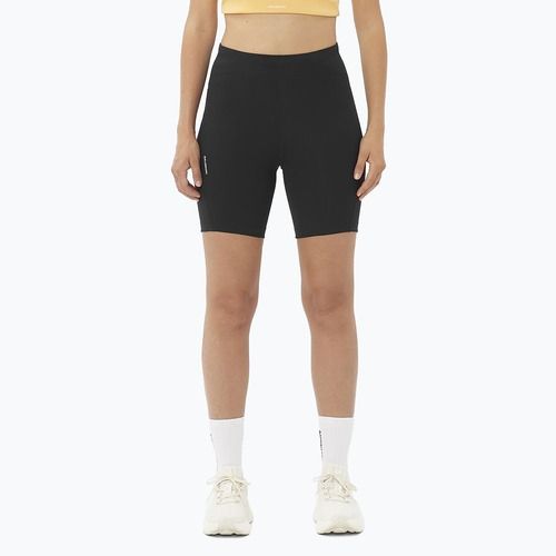 Moteriški bėgimo šortai Salomon SHAKEout Core Tights 6" deep black