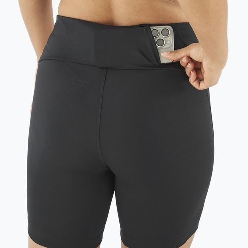 Moteriški bėgimo šortai Salomon SHAKEout Core Tights 6" deep black