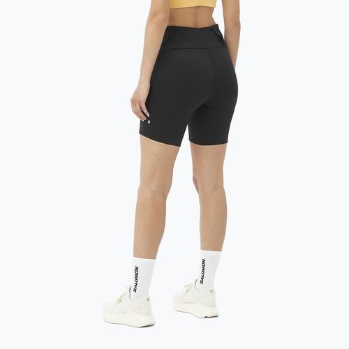 Moteriški bėgimo šortai Salomon SHAKEout Core Tights 6" deep black
