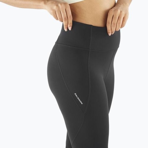 Moteriškos bėgimo tamprės Salomon SHAKEout Bliss 25" deep black