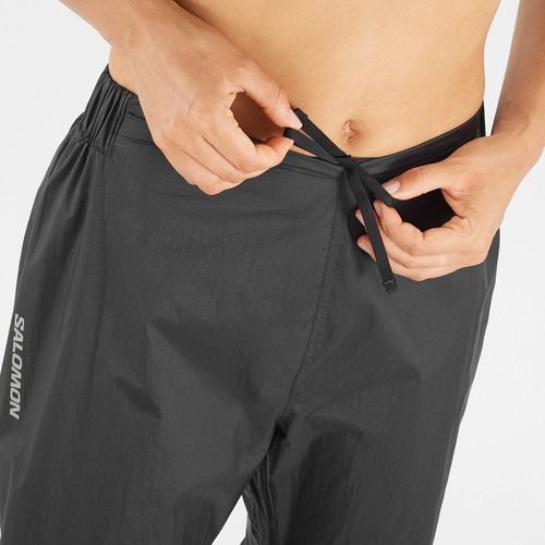 Bėgimo kelnės Salomon Bonatti Waterproof deep black