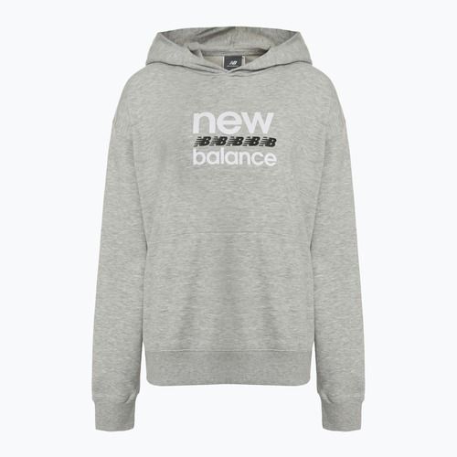 Moteriškas džemperis New Balance Sport Graphic French Terry Hoodie athletic grey