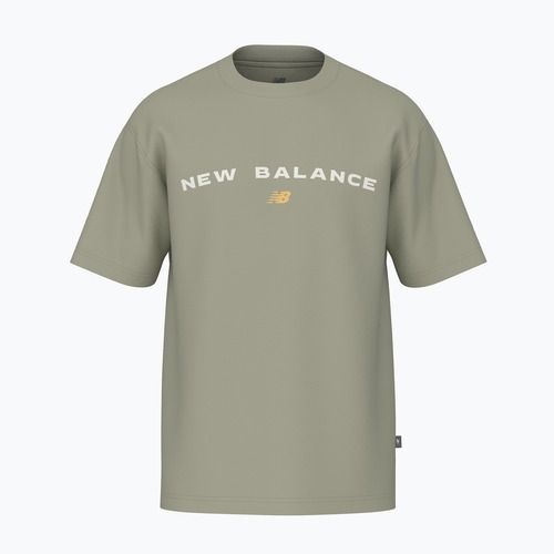 Vyriški marškinėliai New Balance Reimagined Graphic olivine