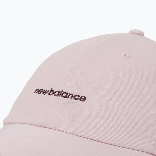 Moteriška kepuraitė su snapeliu New Balance 6 Panel Linear Logo rosesugar