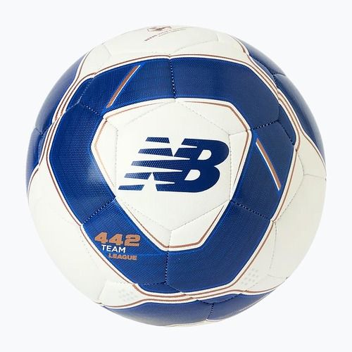 Futbolo kamuolys New Balance 442 Team Trainer FB23062GWN white dydis 4