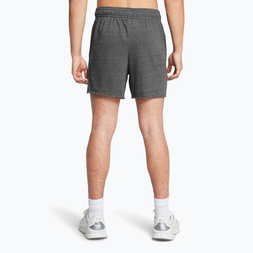 Vyriški šortai Under Armour Rival Terry 6in castlerock/onyx white