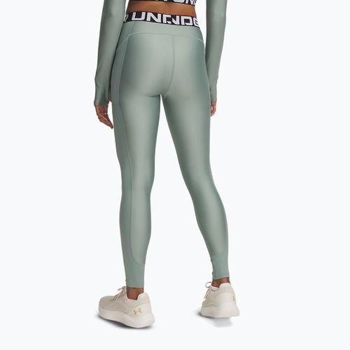 Moteriškos tamprės Under Armour HeatGear Rib silica green/silica green/white