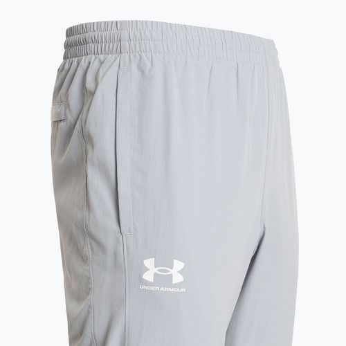 Vyriškos kelnės Under Armour Rival Woven Windbreaker Pant mod gray/mod gray/white
