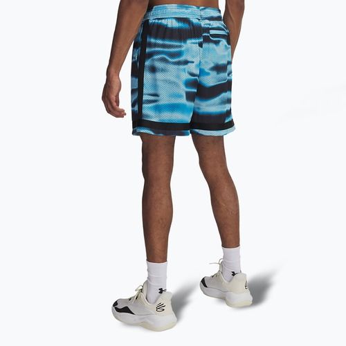 Vyriški krepšinio šortai Under Armour Curry Statement II midnight navy / stream