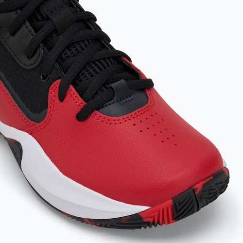Under Armour Lockdown 7 raudoni/juodi/balti krepšinio bateliai