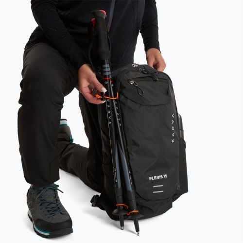 Turistinė kuprinė KADVA Fleris 15 l juoda