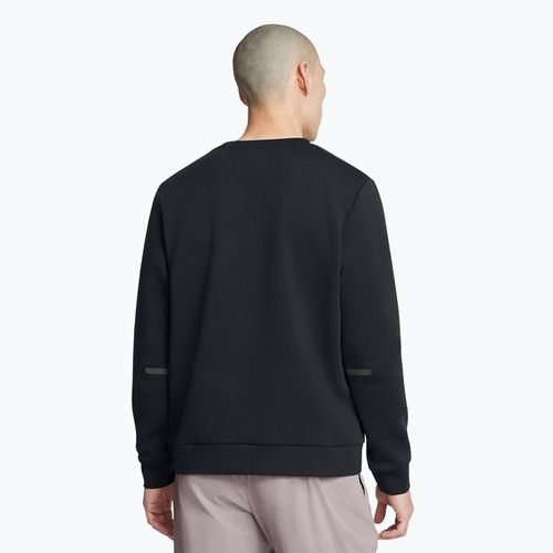 Vyriškas džemperis Under Armour Unstoppable Fleece Crew black/black