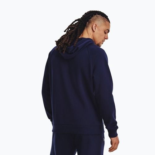 Vyriškas džemperis Under Armour Rival Fleece Logo HD midnight navy/white