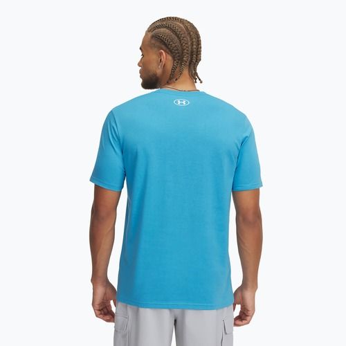 Vyriški treniruočių marškinėliai Under Armour ABC Camo Boxed Logo ether blue/white